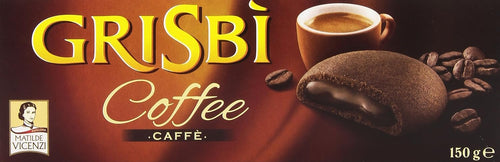 Grisbi - Frolle, Ripiene di Morbida Crema al Caffe' - 150 g